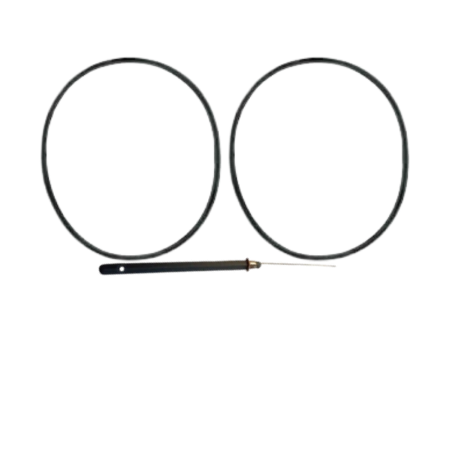 2 Borrachas para panela 4.1 2 l + Agulha para fogão