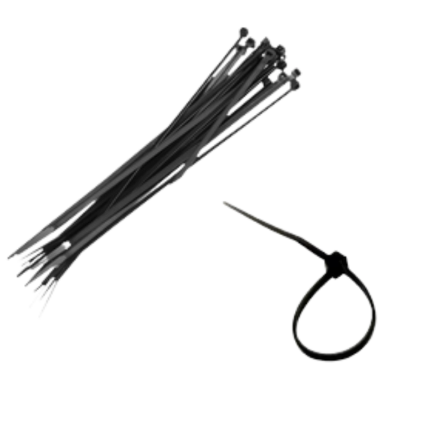 Abraçadeiras de nylon 2.5 x 150 - 10 peças