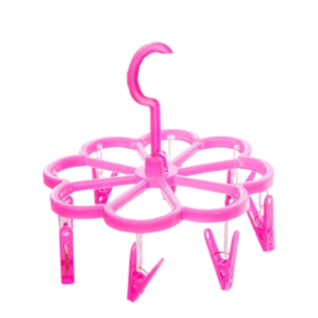 Cabide de Varal 23cm com 8 pregadores