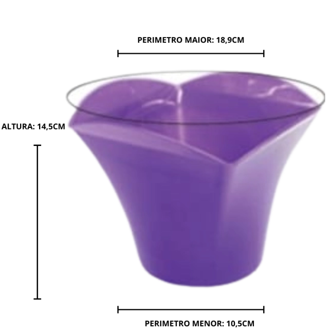 CACHEPOT QUADRADO I GRANDE