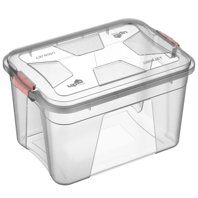 Caixa Organizadora Com Tampa e Trava 20 litros