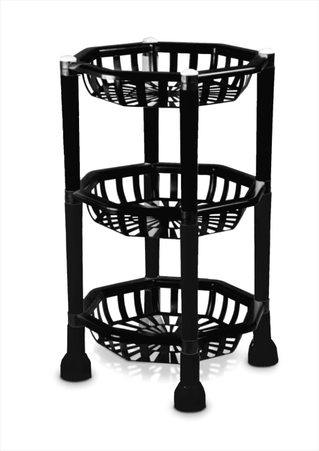 Cesto Modular Octagonal 3 Andares