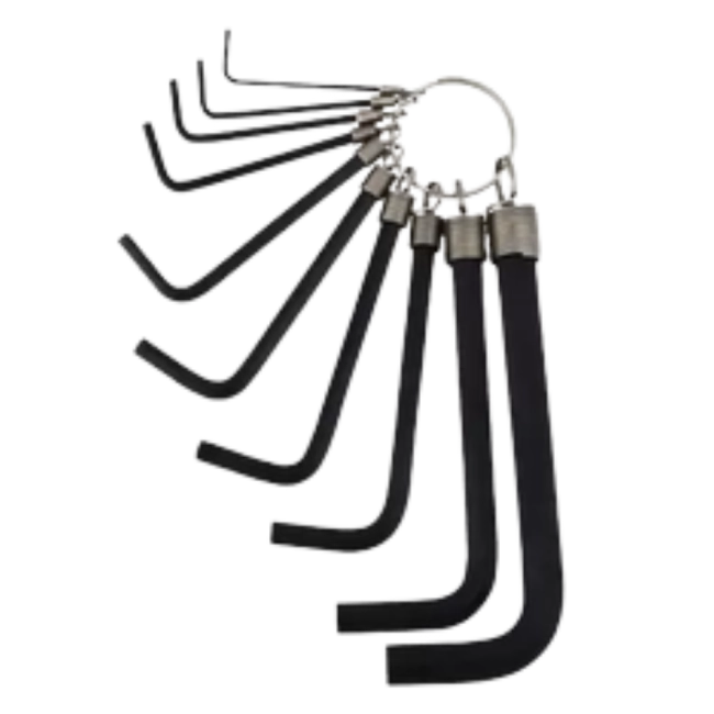 Chave Allen 1,5A6 mm 8 Peças