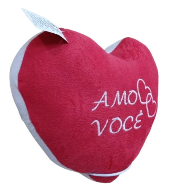 Coração Vermelho sem Mão e sem Tira - Pequeno