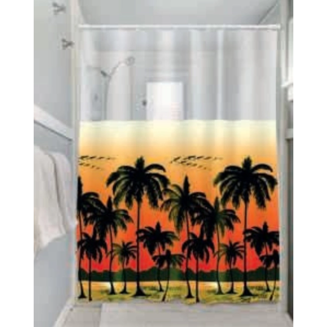 Cortina para Box - Coqueiro