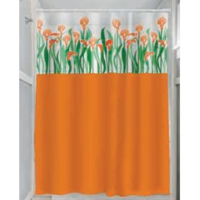 Cortina para Box de Banheiro - COPO DE LEITE