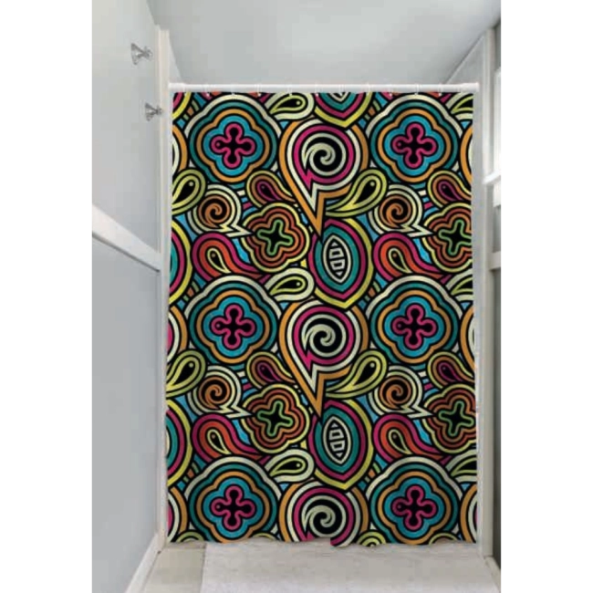 Cortina para Box - Polietileno Estampas Sortidas