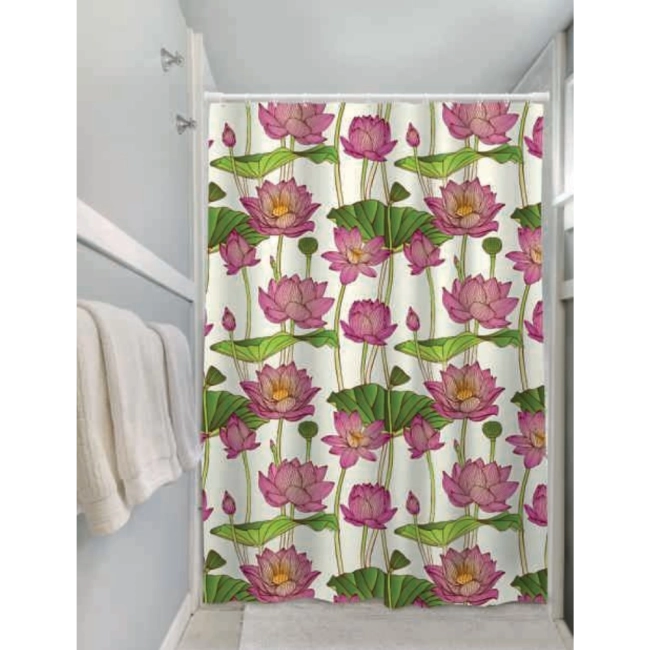 Cortina para Box - Vinil Estampas Sortidas