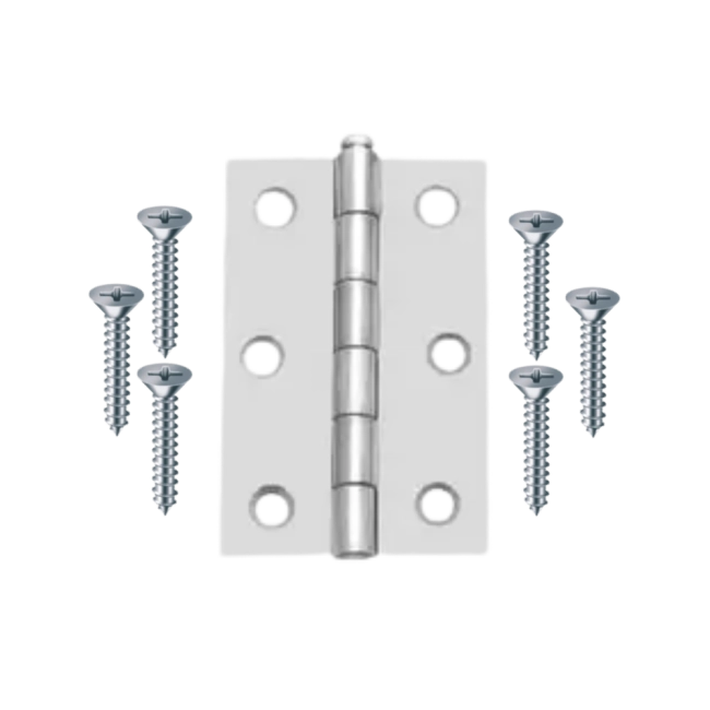 Dobradiça de 3'+ 6 parafusos