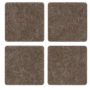 Feltro para pé de mesa quadrado 40 x 40mm - 4 peças