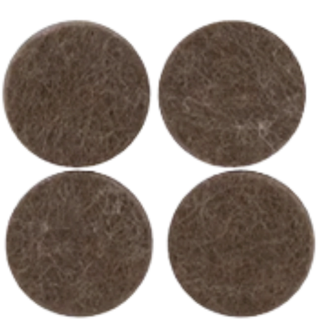 Feltro para pé de mesa redondo 30mm - 4 peças