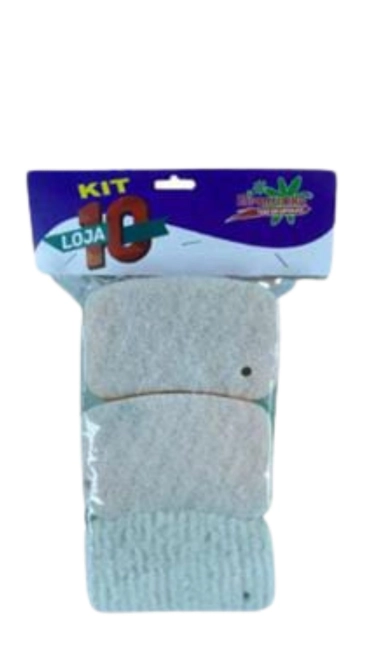Kit loja do 10 - Kit Esponja Massageadora
