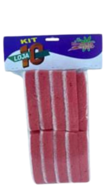Kit loja do 10 - Kit Esponja Suave Rosa