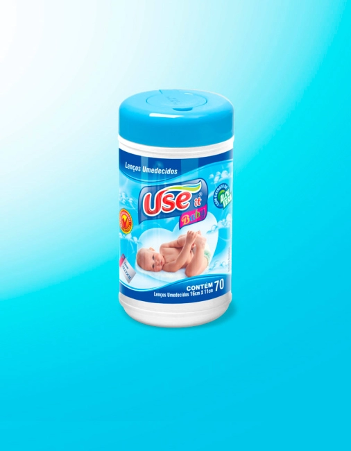 LENÇOS UMEDECIDOS - POTE