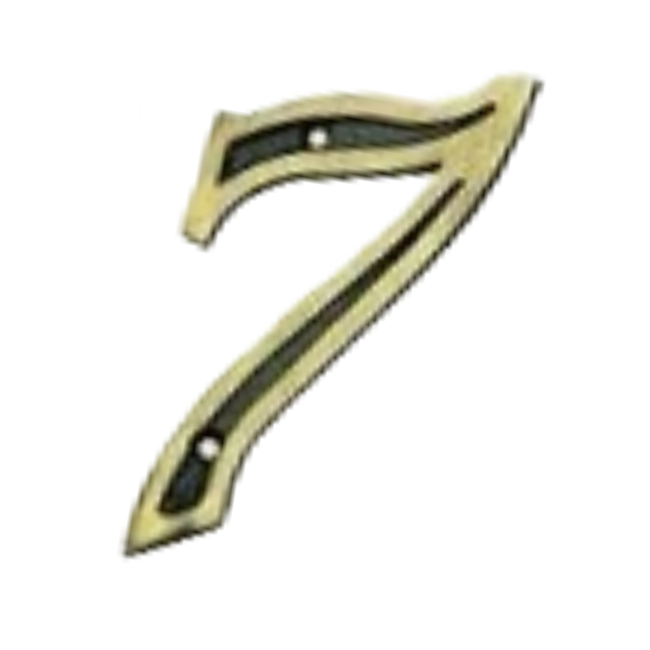 Número residencial 7