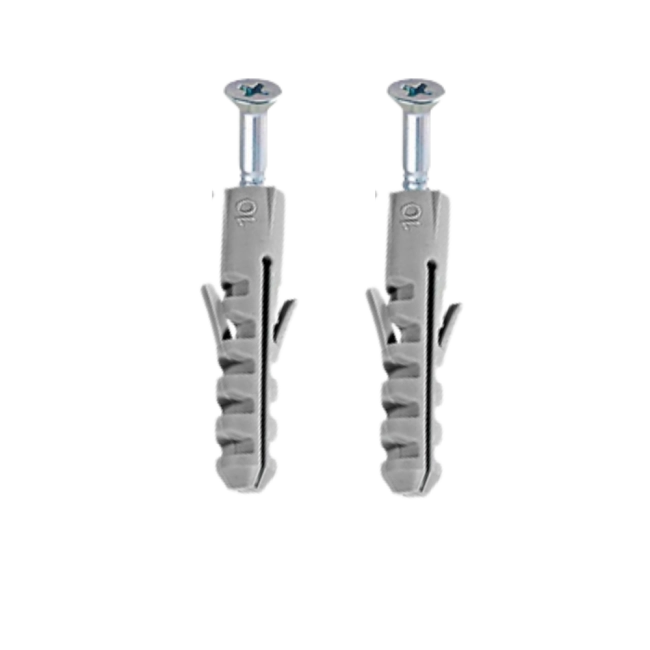 Parafuso com Bucha n° 10 - 04 peças