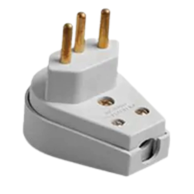 Pino prensa cabo maciço 2P+T 10ª 250v