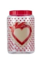 Pote Decorado Coração 1,1 L