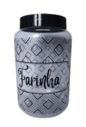 Pote Decorado Farinha 1,7 L