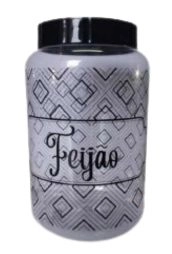 Pote Decorado Feijão 1,7 L