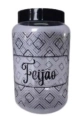 Pote Decorado Feijão 1,7 L