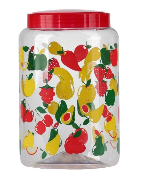 POTE DECORADO FRUTAS 1,7 L