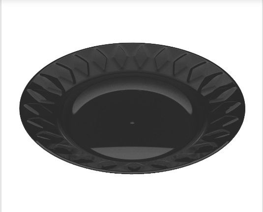 Prato Plástico Decorativo