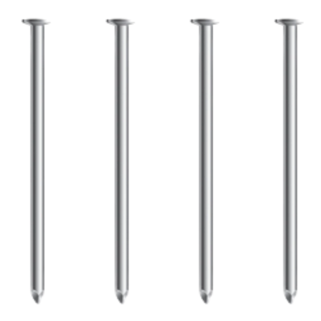 Pregos com cabeça 18 x 24 - 4 peças