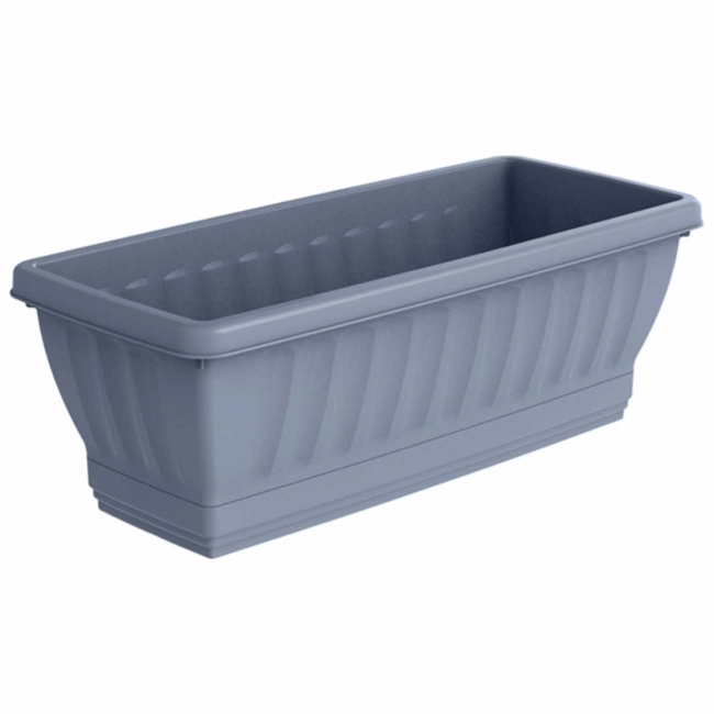 VASO JARDINEIRA N° 46 C/ PRATO PP REF 1227- CINZA