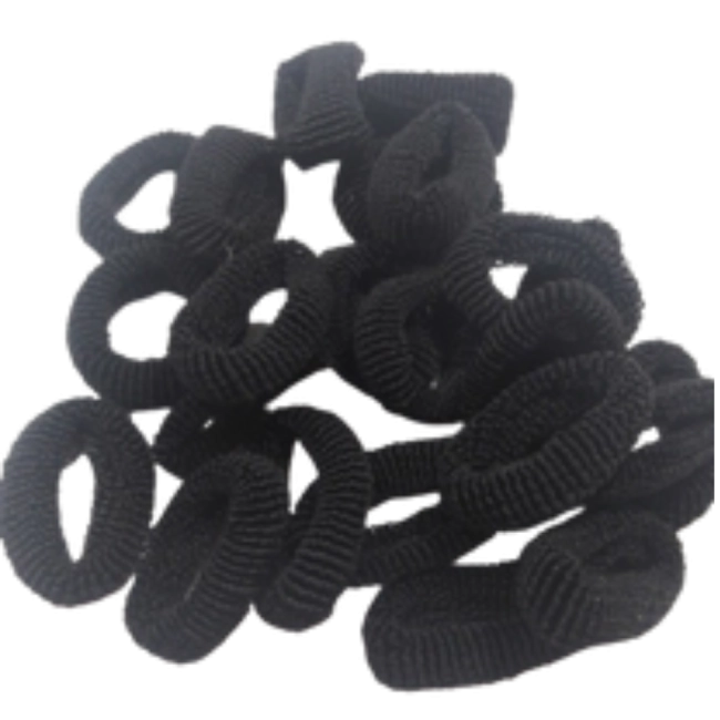 Xuxinha lisa pequena 12 peças preto